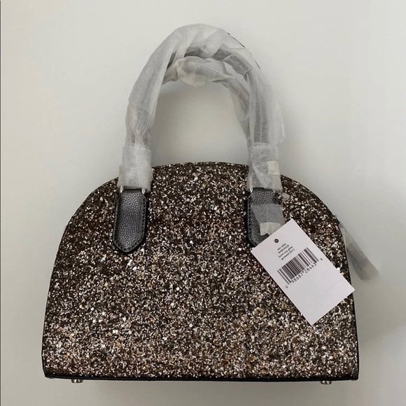 NWT Kate Spade mini reiley Laurel way glitter bag - Picture 3 of 5